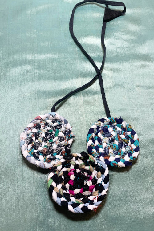 Multicolor Upcycled Neckpieces