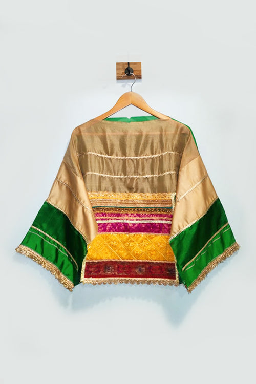 Unstitched Anti Fit Pataka Blouse