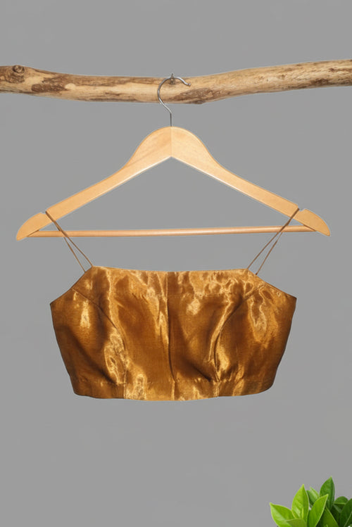 Tissue Silk Sleeveless Blouse