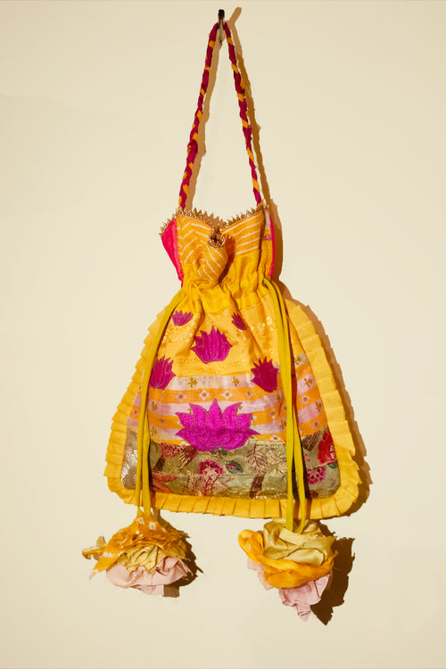 Lotus Potli Bags