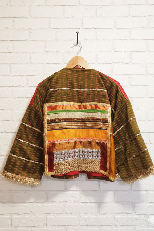 Unstitched Anti Fit Pataka Blouse
