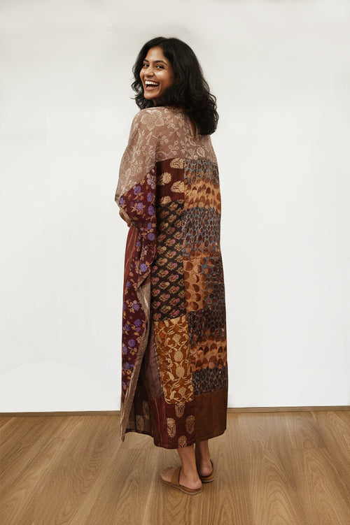 Beige Printed Dress - Align by Rashmi Chowdhary