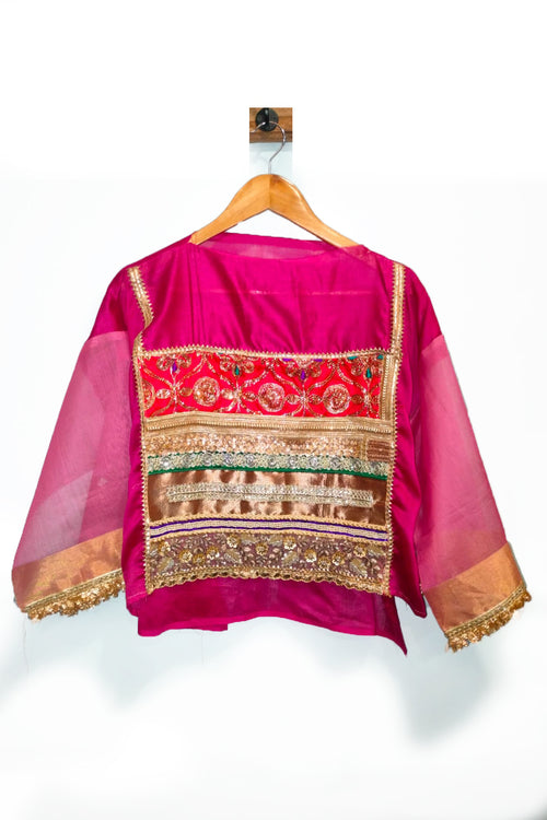 Unstitched Pataka Blouse