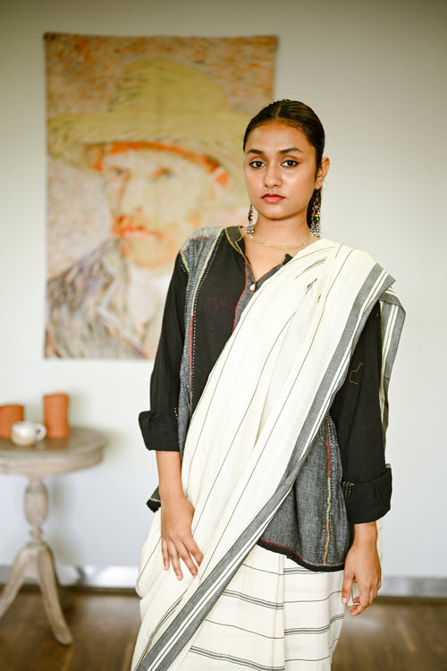 Bengal Cotton Handwoven Saree

