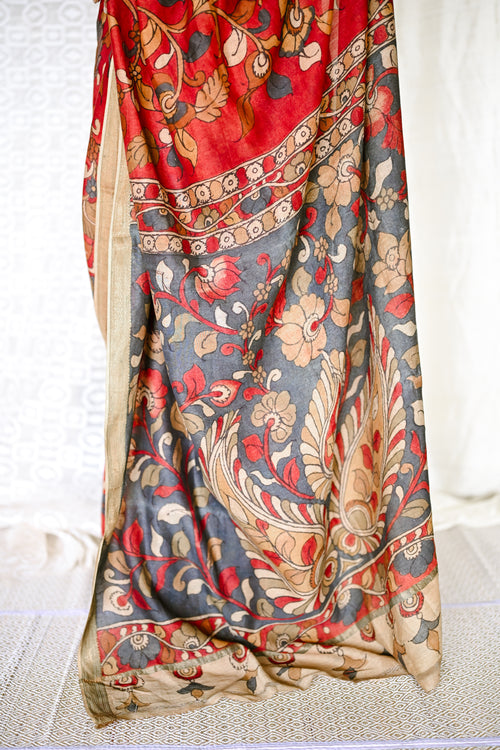 Kalamkari Sari