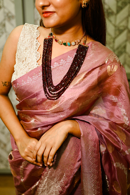 Rabbit silk handwoven sari