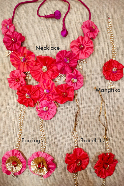 Floral Jewellery for mehendi