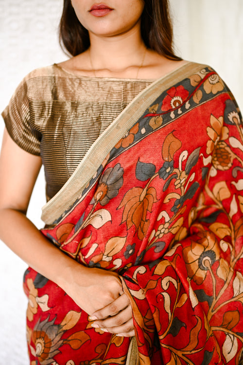 Kalamkari Sari
