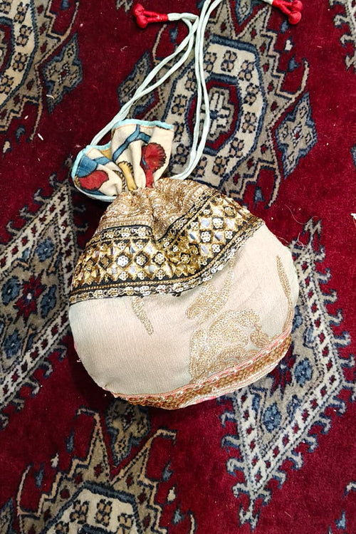Offwhite Potli Bag