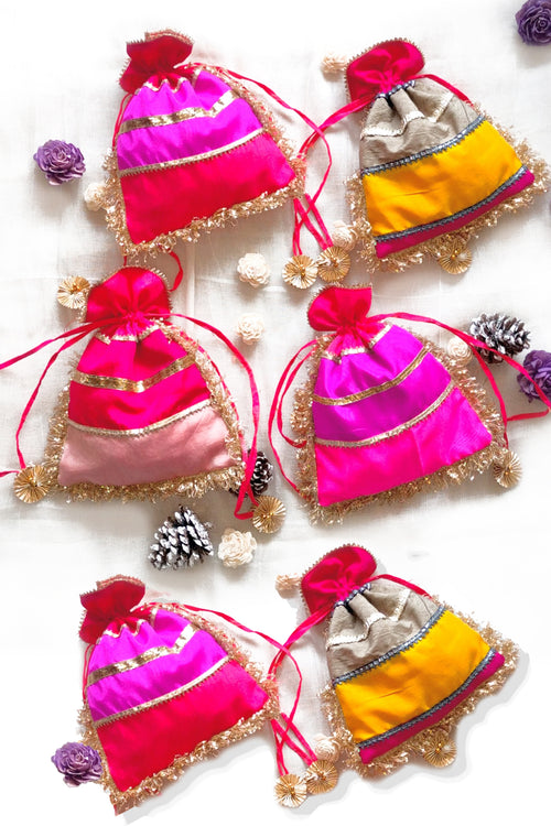 Colourful Potli Bags