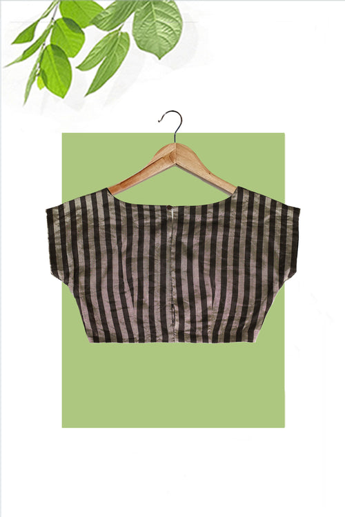 Magyar Black Stripe Tissue Blouse