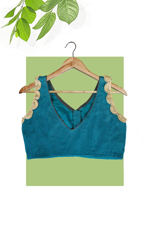 Cotton Sleeveless Blouse