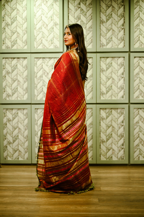 Tangalia handwoven sari  for special occasions
