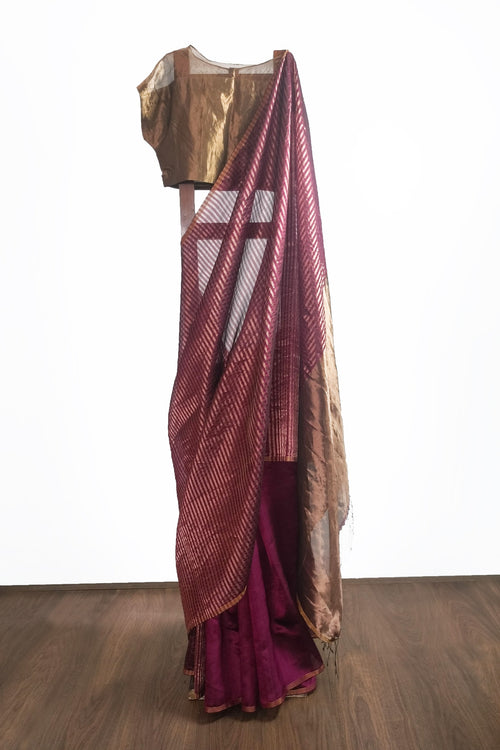 Tissue silk saree