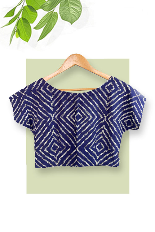 Blue Cotton Blouse