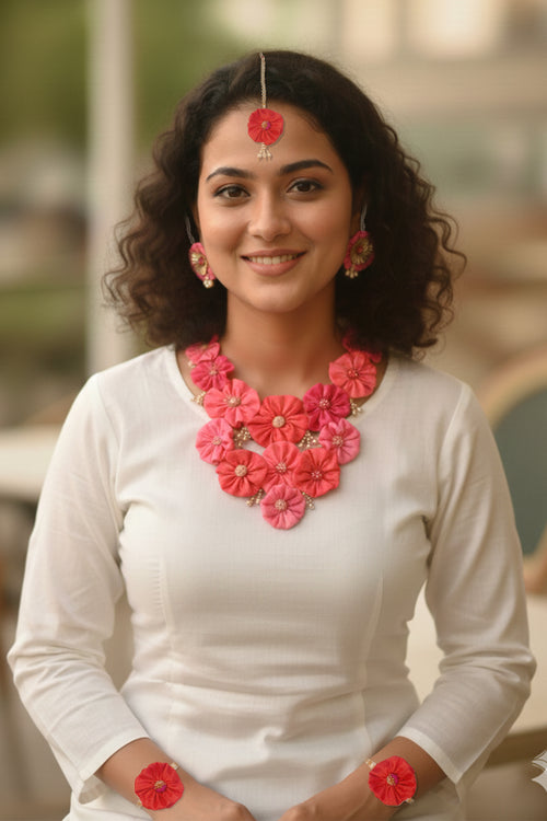 Floral Jewellery for mehendi